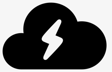 Thunder-cloud - Heart, HD Png Download, Transparent PNG