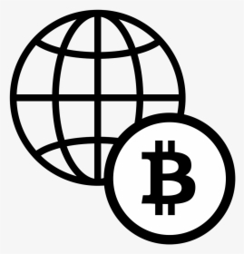 Bitcoin Icon Black Free Photo - Website Icon Vector Png, Transparent Png, Transparent PNG