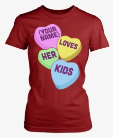 Candy Hearts Kids - Active Shirt, HD Png Download, Transparent PNG