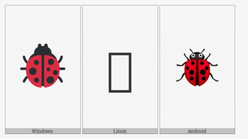 Lady Beetle On Various Operating Systems - Ladybug, HD Png Download, Transparent PNG