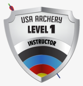 Level 1 Instructor Certification Icon - Usa Archery Level 1 Instructor, HD Png Download, Transparent PNG