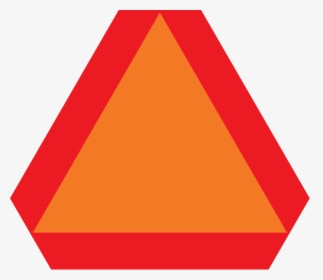 Low Speed Vehicle Sign, HD Png Download, Transparent PNG