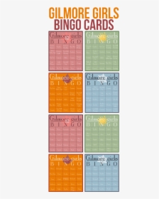 These Gilmore Girls Bingo Cards Would Be Perfect For - Gilmore Girls Bingo Card, HD Png Download, Transparent PNG