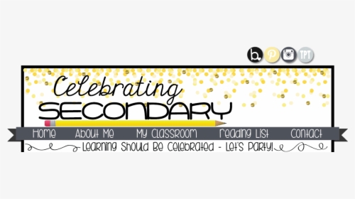 Celebrating Secondary - Calligraphy, HD Png Download, Transparent PNG