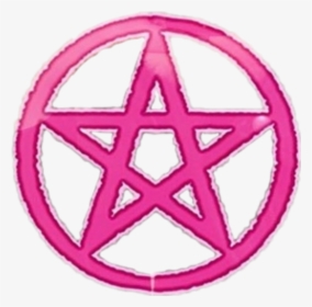 #pink #pentagram - Pagan Feminine Symbols, HD Png Download, Transparent PNG