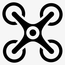 Low Slow Small - Transparent Background Quadcopter Icon Png, Png Download, Transparent PNG