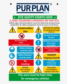 Forbidden Sign Png -purplan Safety - Safety In Civil Construction, Transparent Png, Transparent PNG