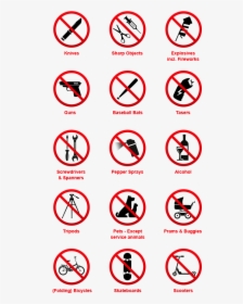 National Centre For The Performing Arts, Hd Png Download - Prohibited Items At Airport, Transparent Png, Transparent PNG