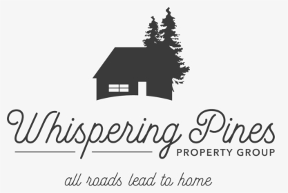 Whisperingpines Pg Logo Charcoal Web - Christmas Tree, HD Png Download, Transparent PNG