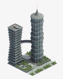 Futuristic Building Png, Transparent Png, Transparent PNG