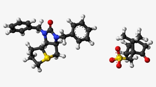 Trimetaphan Camsilate 3d Ball - Molecule, HD Png Download, Transparent PNG