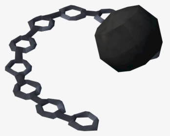 Transparent Cannonball Png - Cannonball With Chain, Png Download, Transparent PNG
