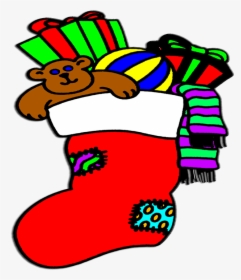 Stuffed Christmas Stocking Gifts For Him - Christmas Stocking, HD Png Download, Transparent PNG