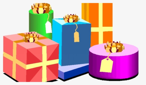 Christmas Present Presents Clipart Images Free Cliparts - Cartoon Christmas Presents Clipart, HD Png Download, Transparent PNG
