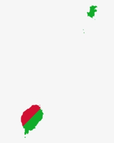 Sao Tome And Principe Flag Map, HD Png Download, Transparent PNG
