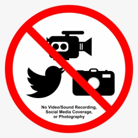 All Not Allowed - No Photography On Social Media, HD Png Download, Transparent PNG