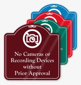 No Recording Without Permission, HD Png Download, Transparent PNG