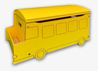 School Bus Toy Box, HD Png Download, Transparent PNG