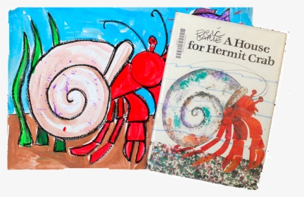 House For Hermit Crab Art Project - Eric Carle Hermit Crab Craft, HD Png Download, Transparent PNG