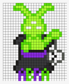 Abra Collabbruh Necklace Charm Perler Bead Pattern - Creative Arts, HD Png Download, Transparent PNG