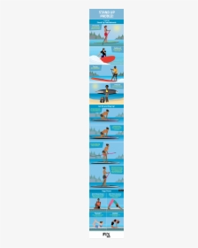 Stand Up Paddle Infographics, HD Png Download, Transparent PNG