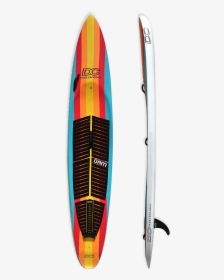 Rainbow Paddleboard - Surfboard, HD Png Download, Transparent PNG