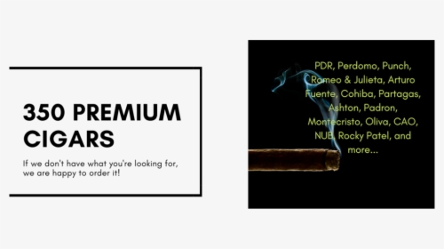 350 Premium Cigars - Graphic Design, HD Png Download, Transparent PNG