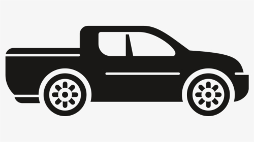 Car Side View Silhouette , Png Download - Car Export Icon, Transparent Png, Transparent PNG