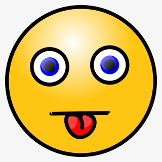 Tongue Out - Cartoon Smiley Face No Background, HD Png Download, Transparent PNG