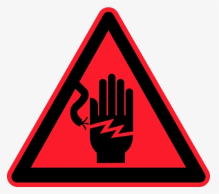 Transparent Clipart Electrical Symbols - Electrical Hazard Sign, HD Png Download, Transparent PNG