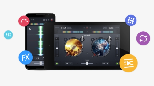The Dj App For Android - Electronics, HD Png Download, Transparent PNG