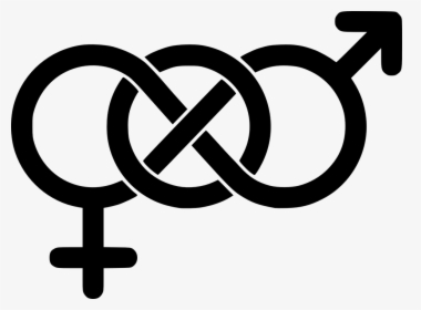 Bisexual, Logo, Sexual - Bisexual Logo, HD Png Download, Transparent PNG