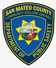 Public Safety Patch - San Mateo County Community College District Public, HD Png Download, Transparent PNG