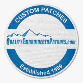 Quality Embroidered Patches Logo - Circle, HD Png Download, Transparent PNG