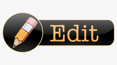 Edit Clipart - Edit Button Icon Png, Transparent Png, Transparent PNG