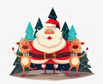 Christmas Elements Png Free Download - Transparent Christmas Vectors Png, Png Download, Transparent PNG