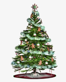 Christmas Tree Decorated Image Png Transparent - No Christmas In Islam, Png Download, Transparent PNG