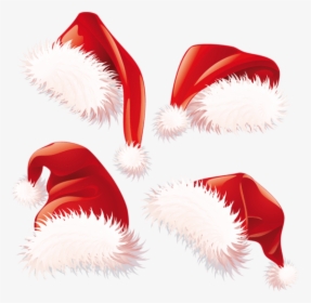 Free Png Transparent Christmas Santa Hats Png Images - Christmas Hat Vector Png, Png Download, Transparent PNG