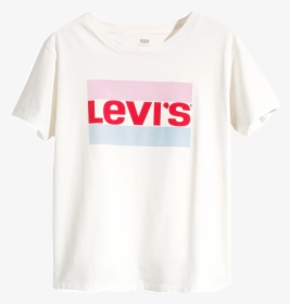 T-shirt Graphic Levi S J - Active Shirt, HD Png Download , Transparent ...