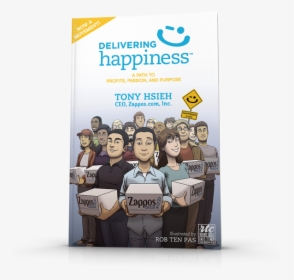 Delivering Happiness Comic - Delivering Happiness, HD Png Download, Transparent PNG
