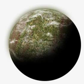 Abstract Green Planet - Circle, HD Png Download, Transparent PNG