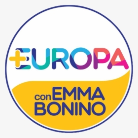 Più Europa Con Emma Bonino - Europa Con Emma Bonino, HD Png Download, Transparent PNG