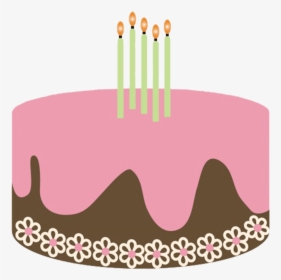 Candle Clipart Four - Birthday Cake Art Png, Transparent Png, Transparent PNG