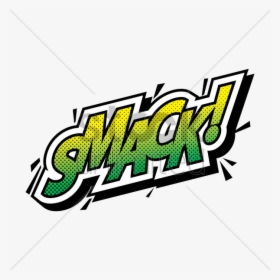 Comic Effect Smack V矢量图形 - Smack Comic Png, Transparent Png, Transparent PNG