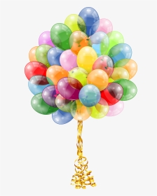 Real Balloon Png - Bunch Of Balloons Transparent Background, Png Download, Transparent PNG