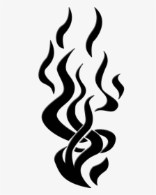 Flames, Silhouette, Shape, Fire, Art, Artwork, Graphic - Transparent Flame Silhouette, HD Png Download, Transparent PNG