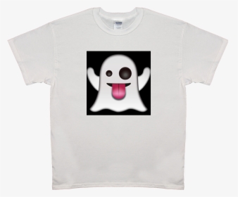 Emjoi Ghost Tee Shirt Mens And Womens , Png Download - Cartoon, Transparent Png, Transparent PNG
