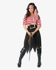 Clip Art Halloween Costumes Pirate Girls - Womens Pirate Halloween Costumes, HD Png Download, Transparent PNG