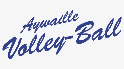 Aywaille Volley Ball 01 Logo Png Transparent - Calligraphy, Png Download, Transparent PNG