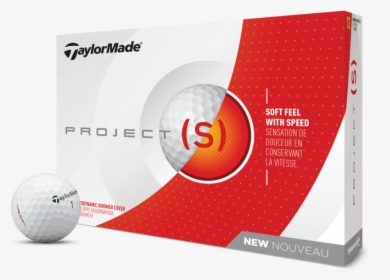 12ball Lid Ball Cf6ad6 Large - Taylormade Project S Golf Balls, HD Png Download, Transparent PNG